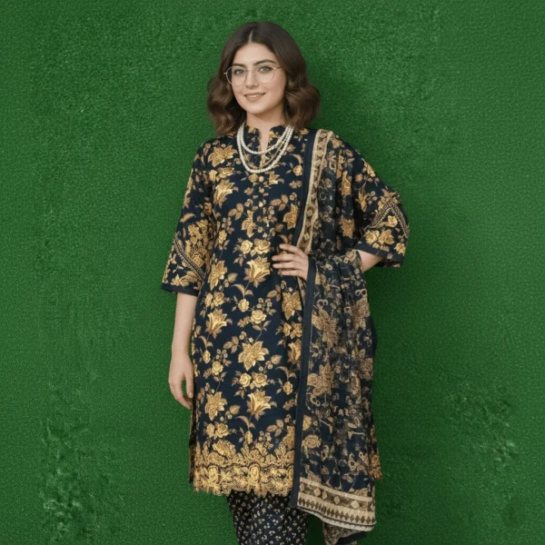 Elegant Lawn 3 Piece – Summer Collection